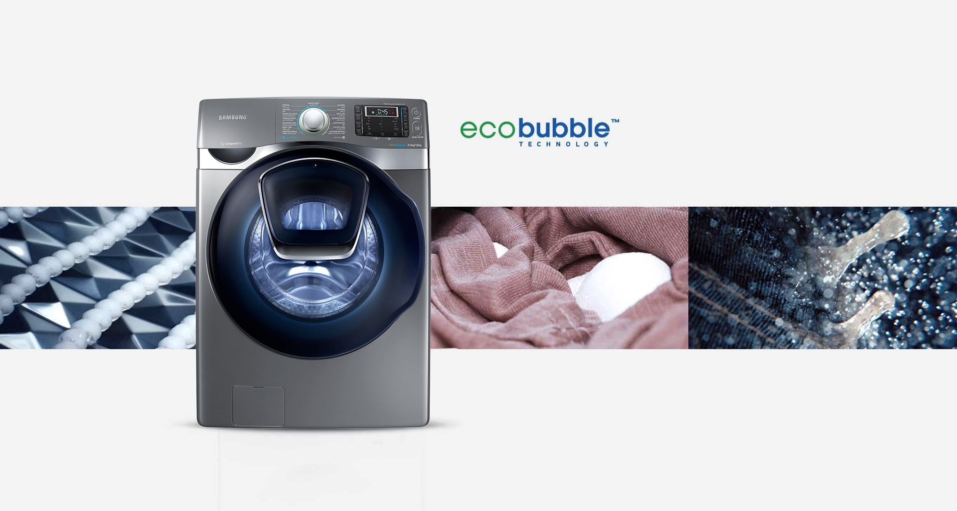 Buy Samsung Front Load Washing Machine | 21KG | Samsung KSA