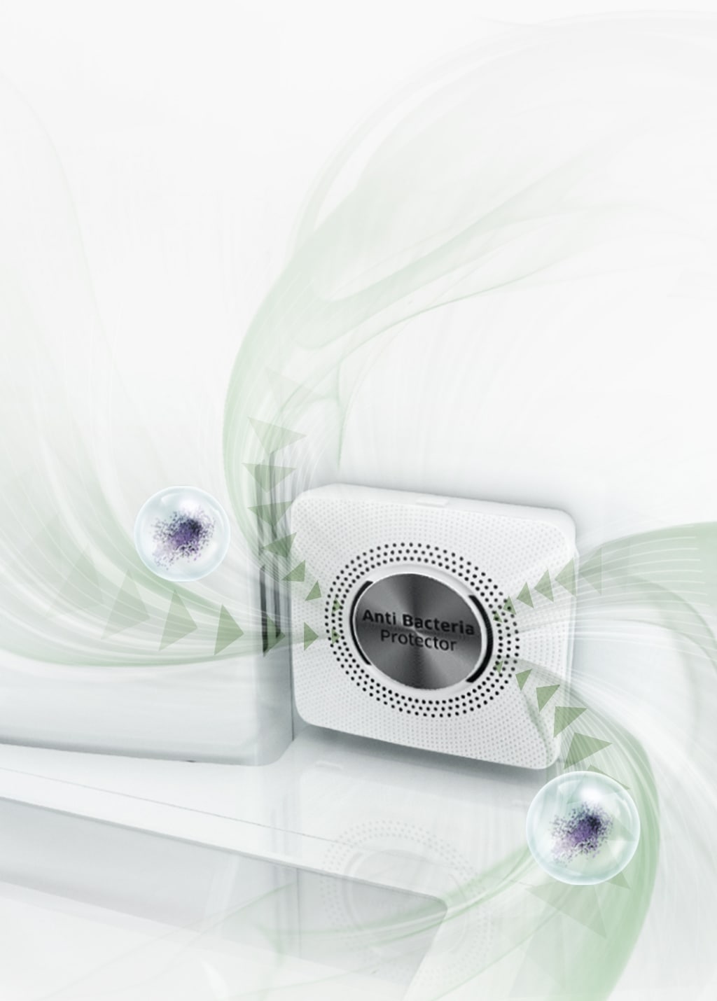 Keeps air hygienically clean and fresh