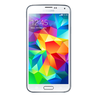 samsung s5 white front