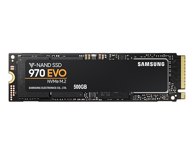 970 EVO NVMe M.2 SSD, MZ-V7E500BW