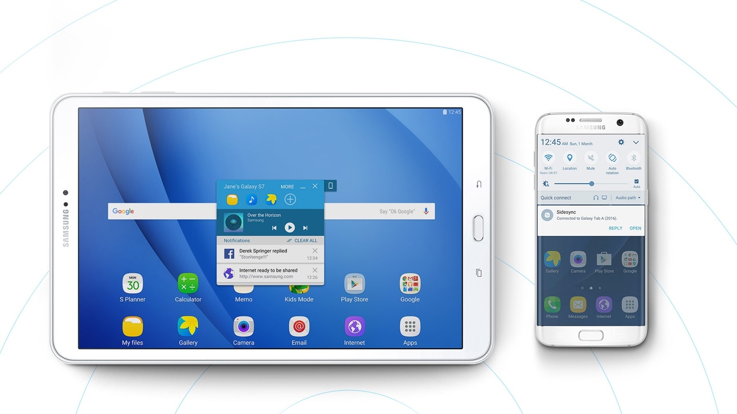 Samsung Galaxy Tab A 10.1 WiFi (2016) - T580 (16Gb) (Unlocked