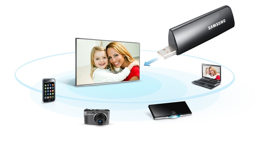 Koppla Dator Till Tv Tradlost Samsung
