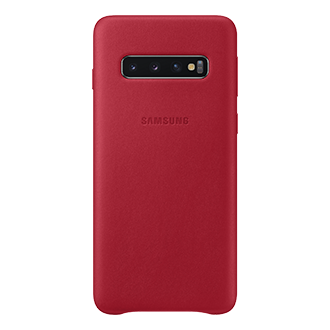 Galaxy S10 - Leather Cover