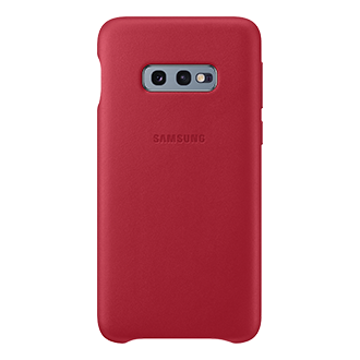 Galaxy S10e - Leather Cover