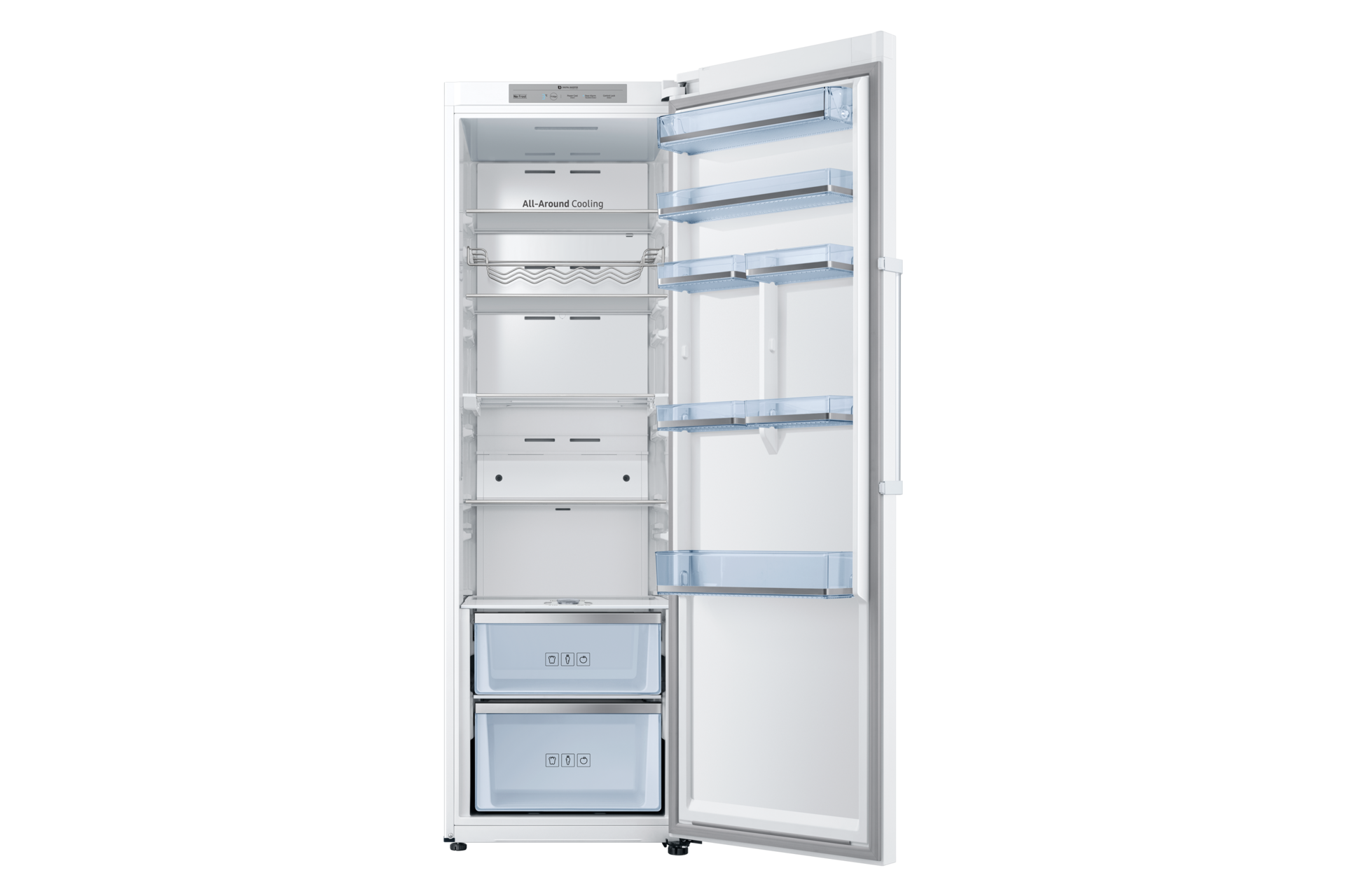 front-door-open white