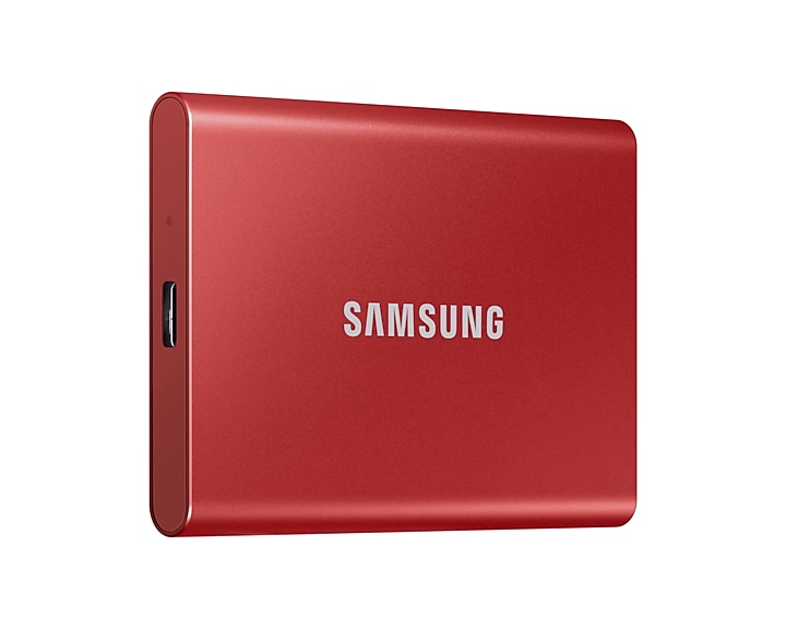 Bärbar SSD T7 USB 3.2 1TB (Röd)