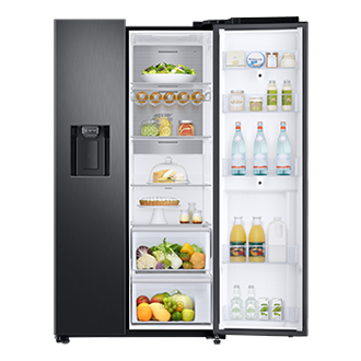 front-right-door-open-with-food black