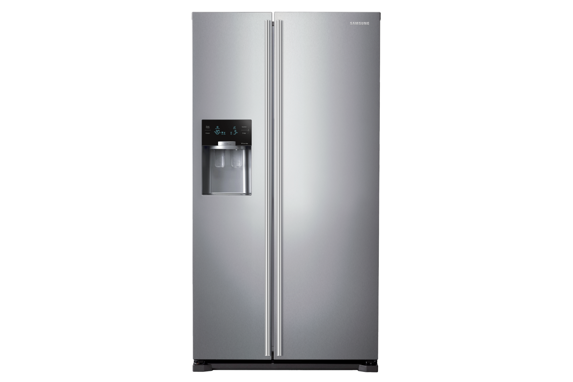 RS7547 Side by side kyl och frys, 537 liter Samsung Support Sverige