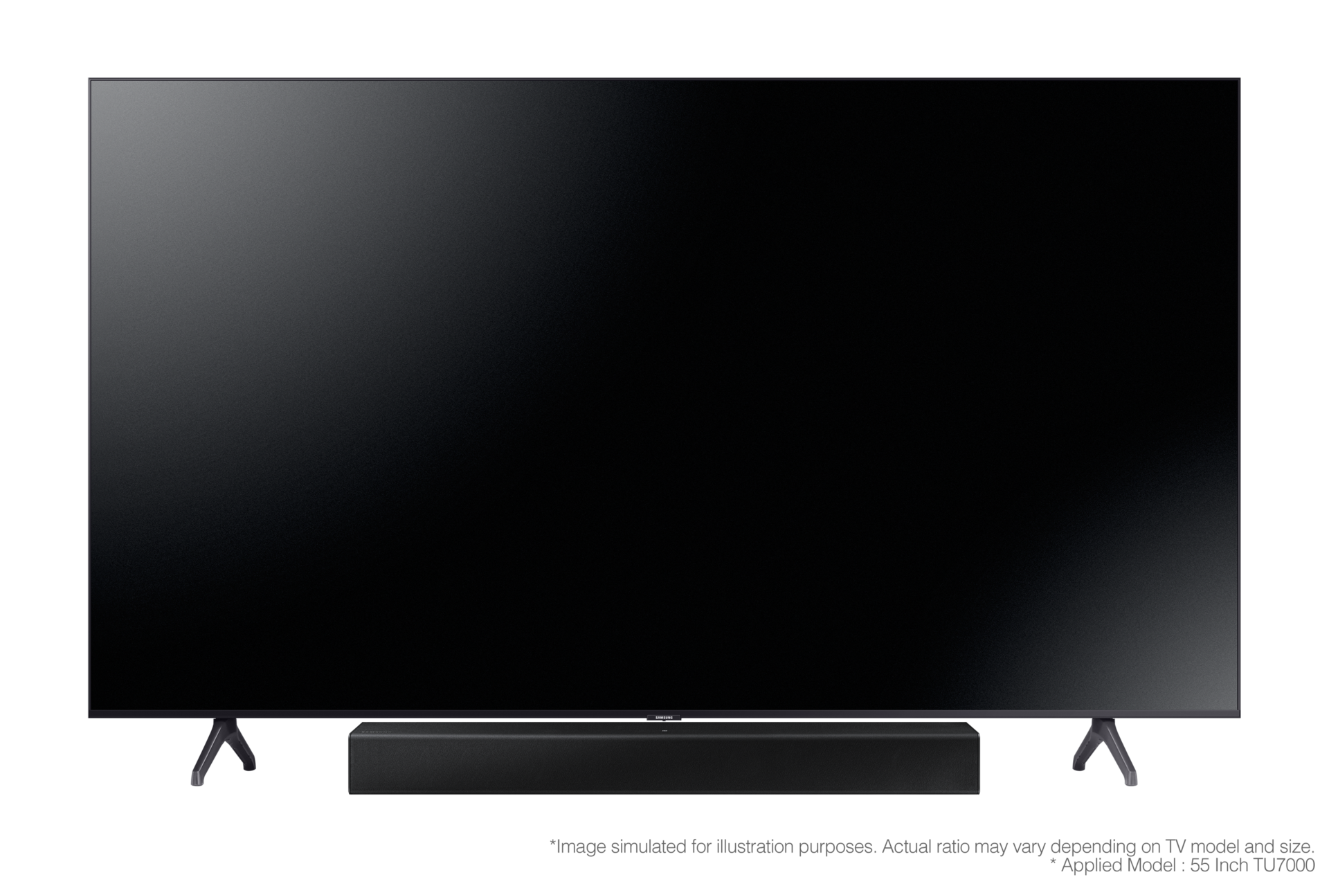 with-tv-front Black
