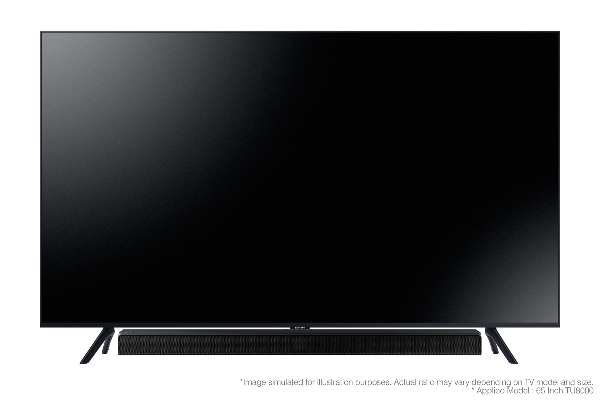 with-tv-front Black