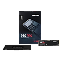 980 PRO NVMe M.2 SSD 1 TB 블랙 제품, 패키지 정면 노출 이미지