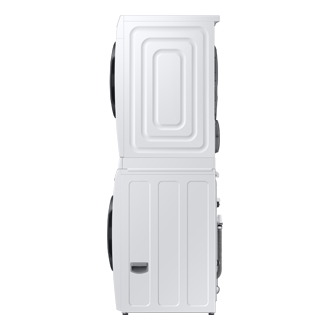 9kg 건조기 상단 설치 키트 화이트 세탁기+건조기 측면