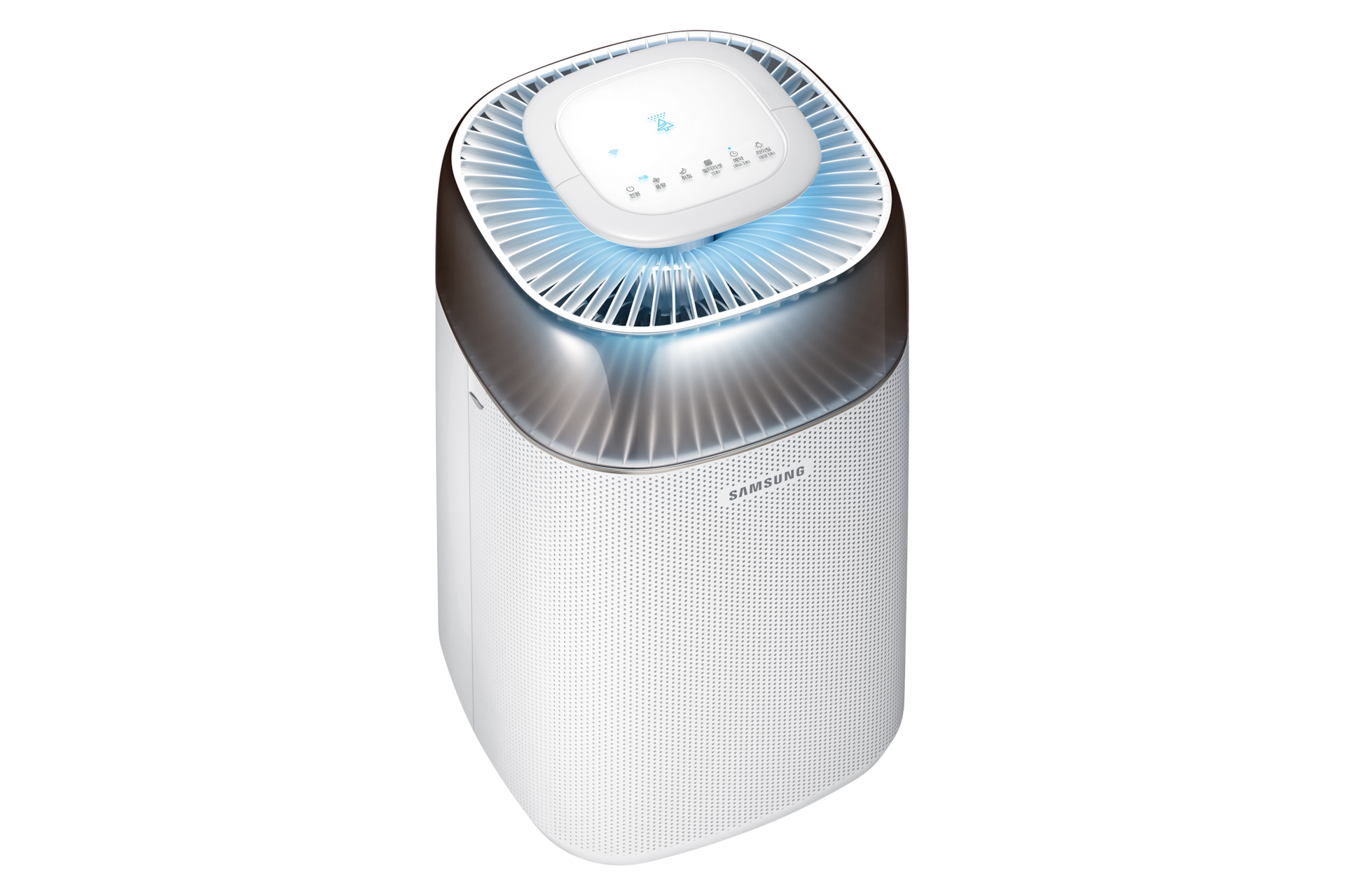 화이트 정면 오른쪽 30도 위 30도 전원 켜짐