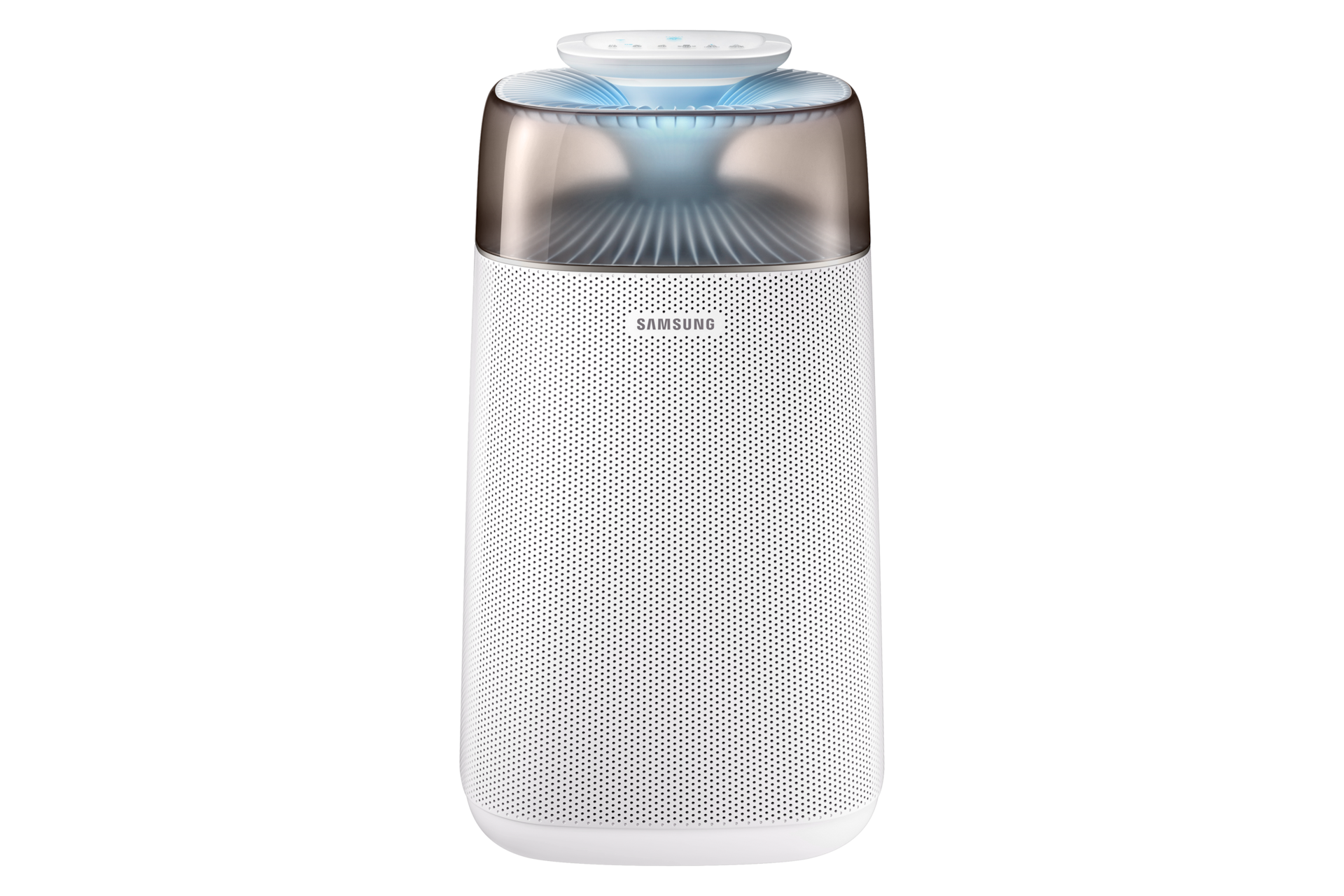 화이트 정면 전원 켜짐