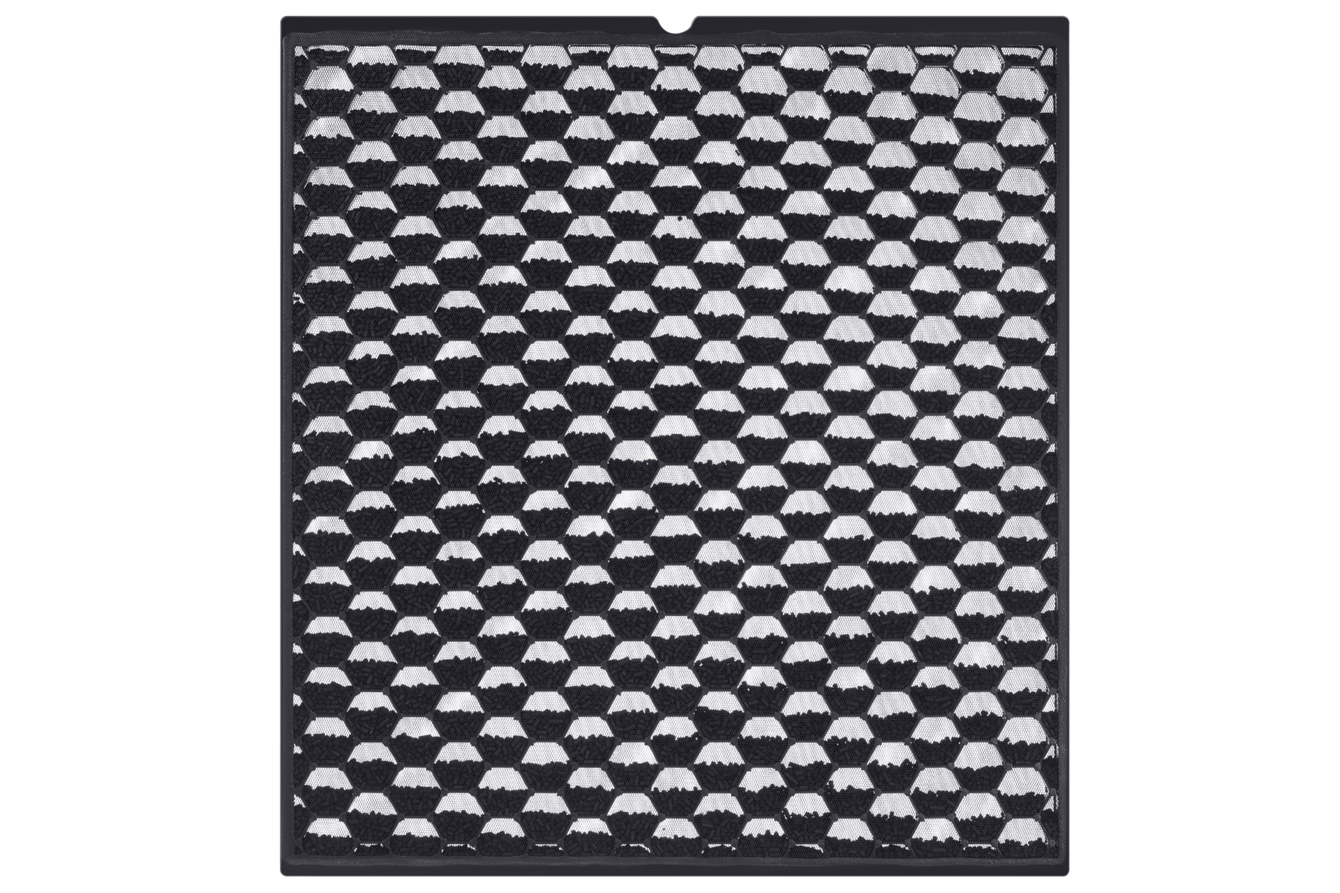 큐브 94/90/47㎡ 필터 블랙 숯 탈취필터 정면