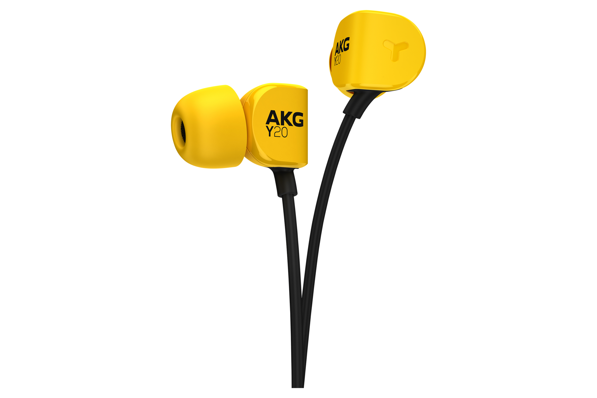 옐로우 제품 이어팁 확대 모습 