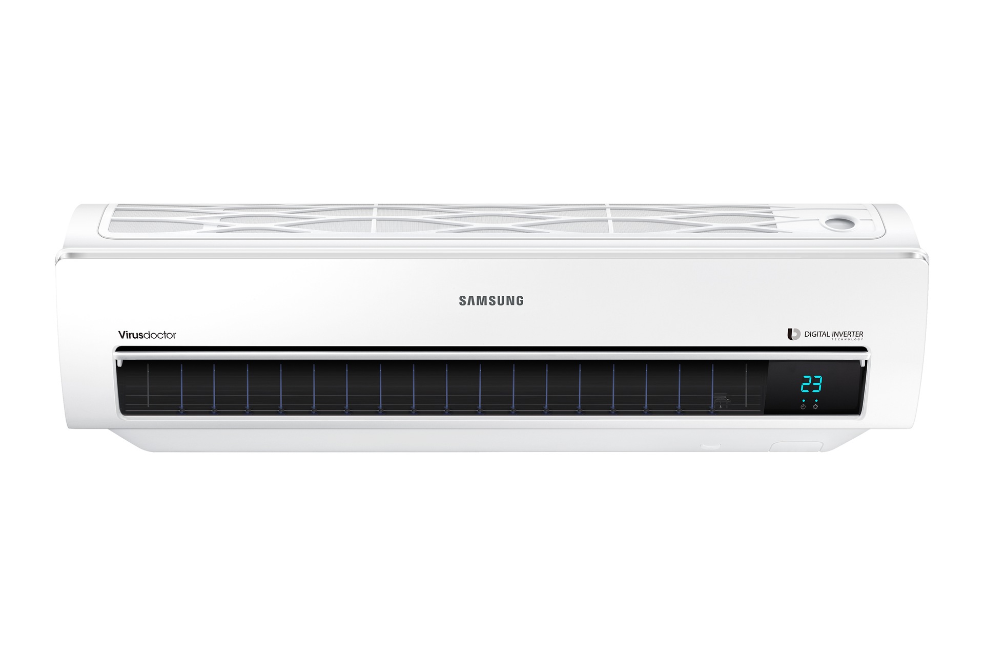 화이트 정면 전원 켜짐