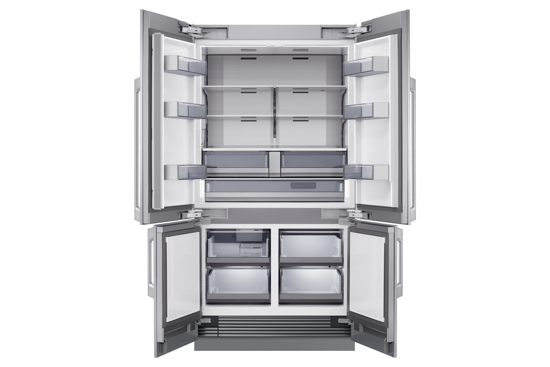 	실버 정면 오픈된 모습