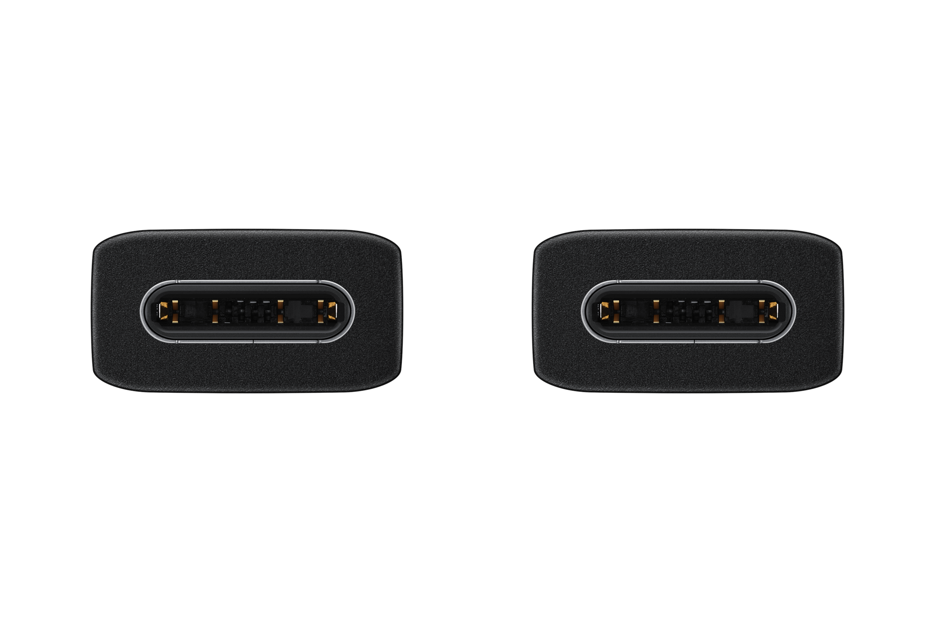 USB C to C 케이블 (5 A, 1.0 m) (블랙) 제품 케이블 단면 이미지 