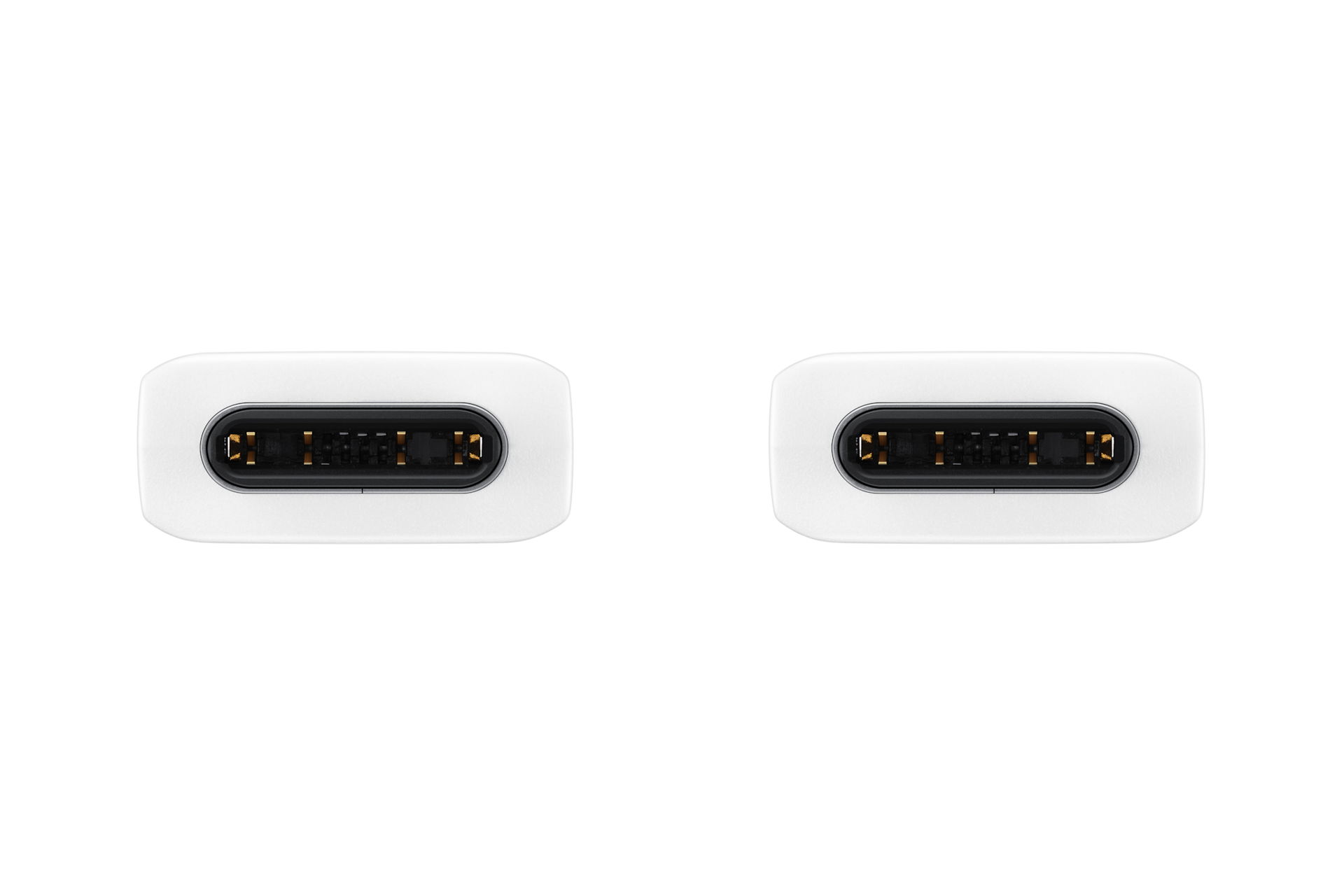 USB C to C 케이블 (3 A, 1.0 m) (화이트) 제품 케이블 단면 이미지 