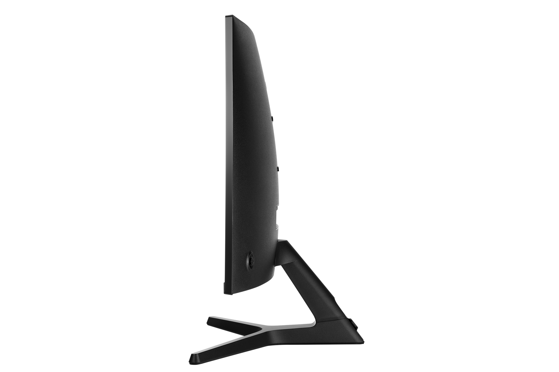 커브드 모니터 80.1 cm 다크 블루 그레이 옆면