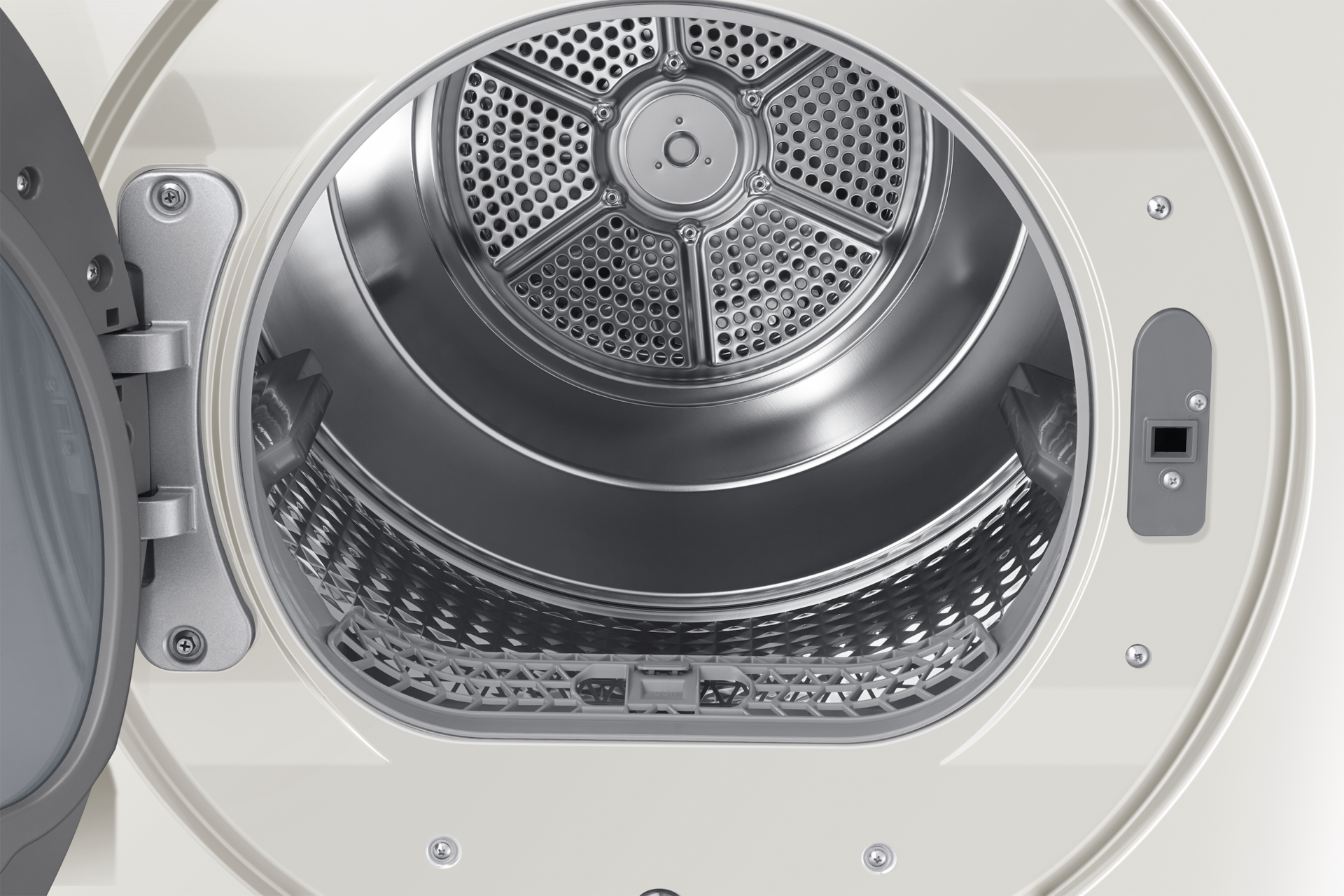 AI 건조기 17kg (올인원컨트롤) 그레이지 내부 확대