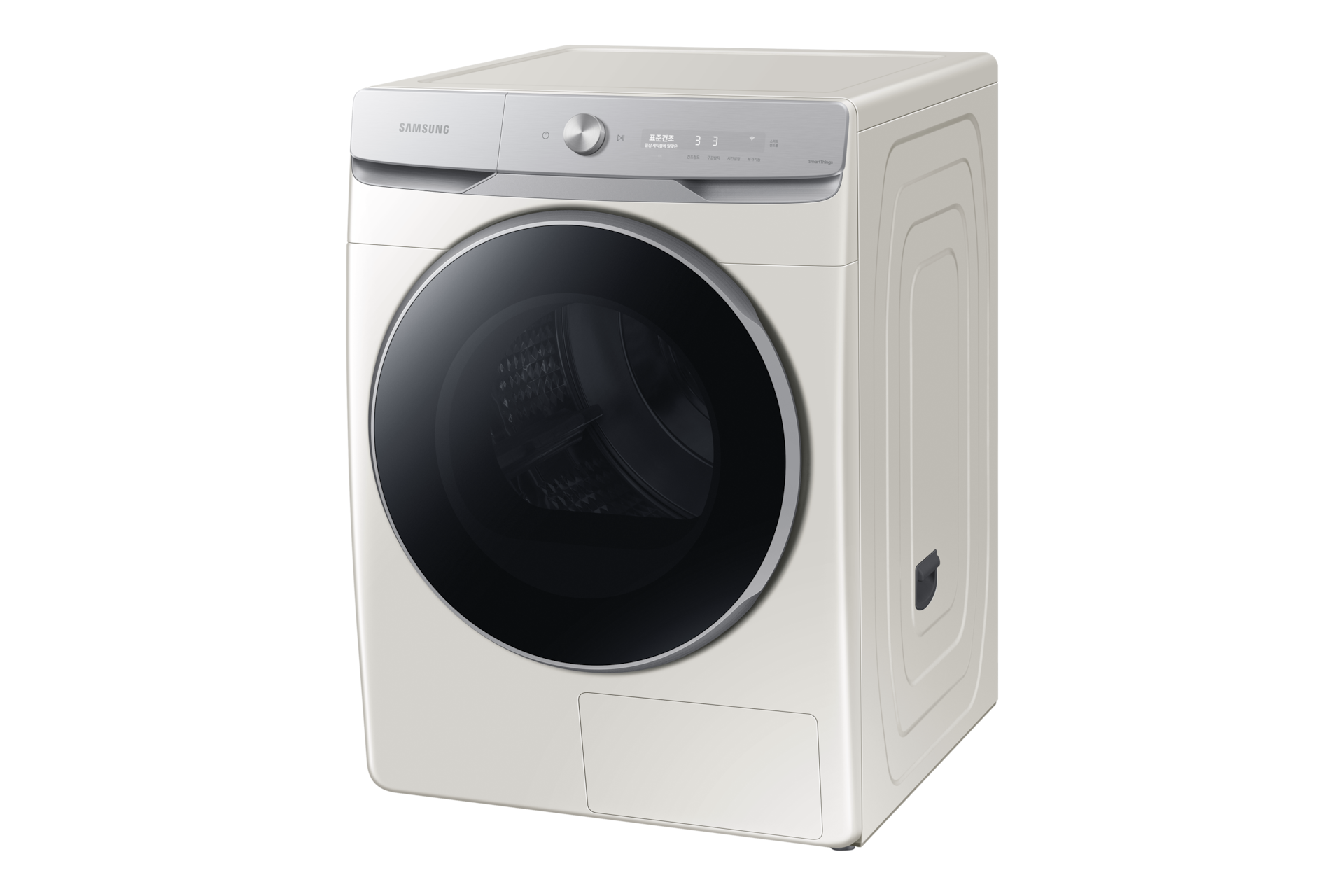 AI 건조기 17kg (올인원컨트롤) 그레이지 우측면 30도
