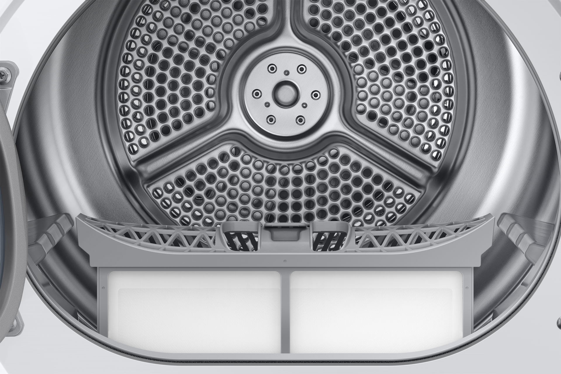 그랑데 건조기 AI 9 kg 제품 내부 올인원필터 확대