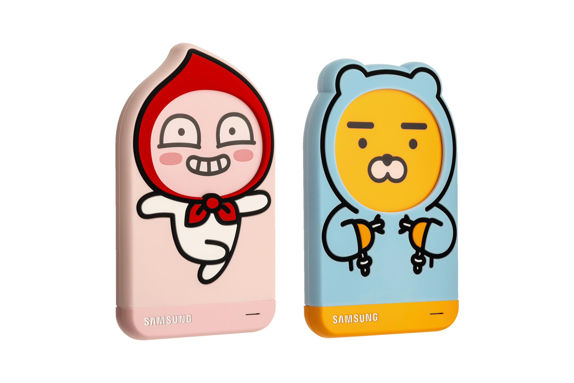 카카오 어피치, 라이언 정면 우측으로 돌린 이미지