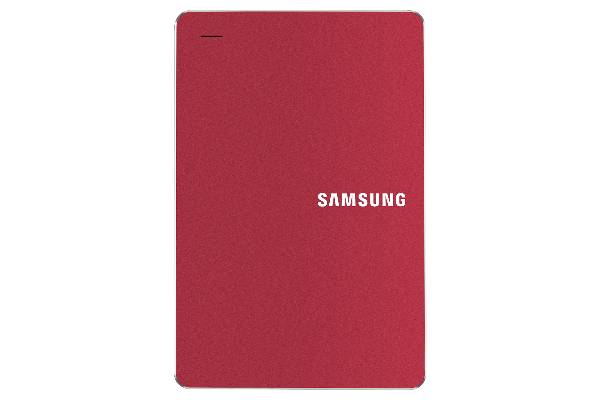외장 HDD Y3 2 TB 오로라 레드 정면