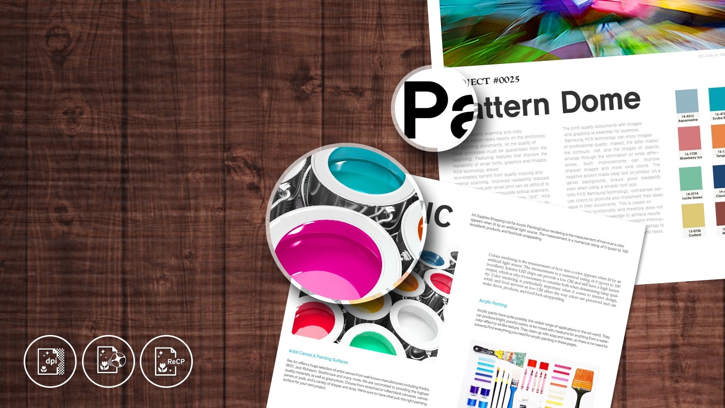 ReCP 컬러 선명도를 보여주고 있습니다.