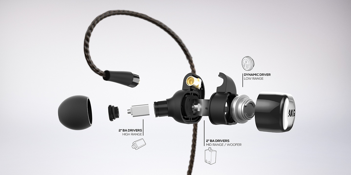 제품을 분리하여 세부 부품을 보여주고 있습니다.