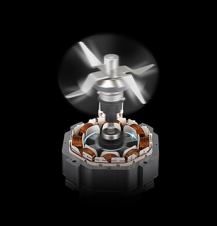 SR 모터 내부를 보여주고 있습니다.