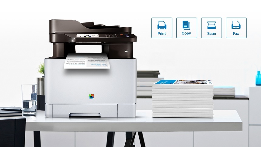 프린터, 복사기, 스캐너, 팩스를 전부 구입할 수도 없고, 쓸 때마다 사무용품점이나 PC방에 가기도 번거로우셨나요? 이제 4-in-1 레이저 복합기 하나로 인쇄, 복사, 스캔, 팩스를 편리하고 간편하게 빠른 속도로 인쇄할 수 있습니다.