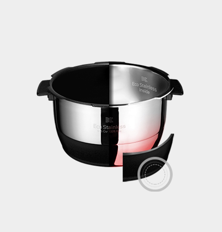 쿠쿠만의 신개념 에어버블 코팅