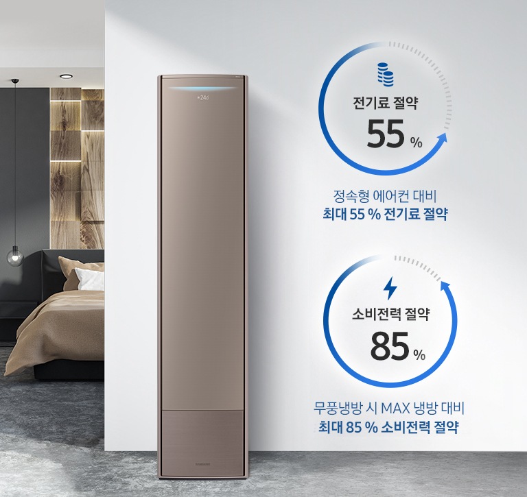 초절전 냉방으로 에너지절감량을 보여주고 있습니다.