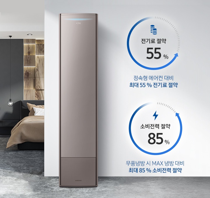 초절전 냉방으로 에너지절감량을 보여주고 있습니다.