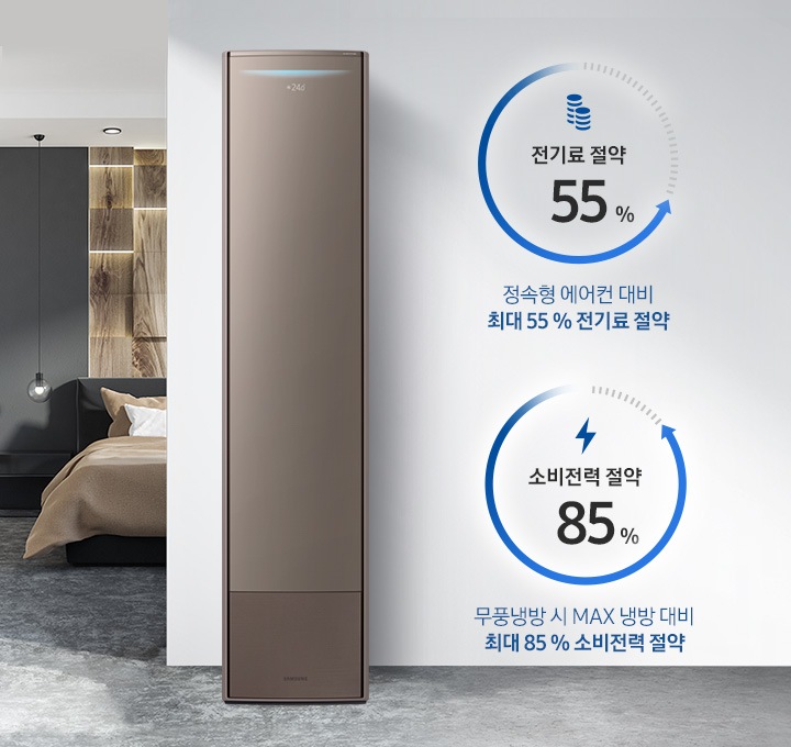 초절전 냉방으로 에너지절감량을 보여주고 있습니다.