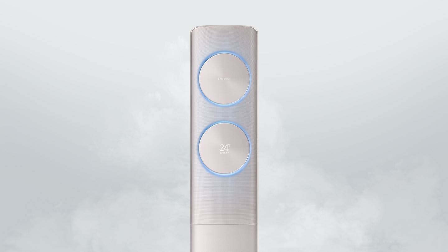 바람이 나오는 무풍에어컨 이미지가 보여지고 있습니다.