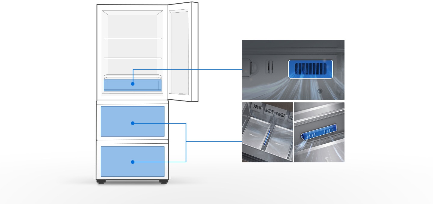 프레쉬필터 부분을 확대되어 보여주고 있습니다.