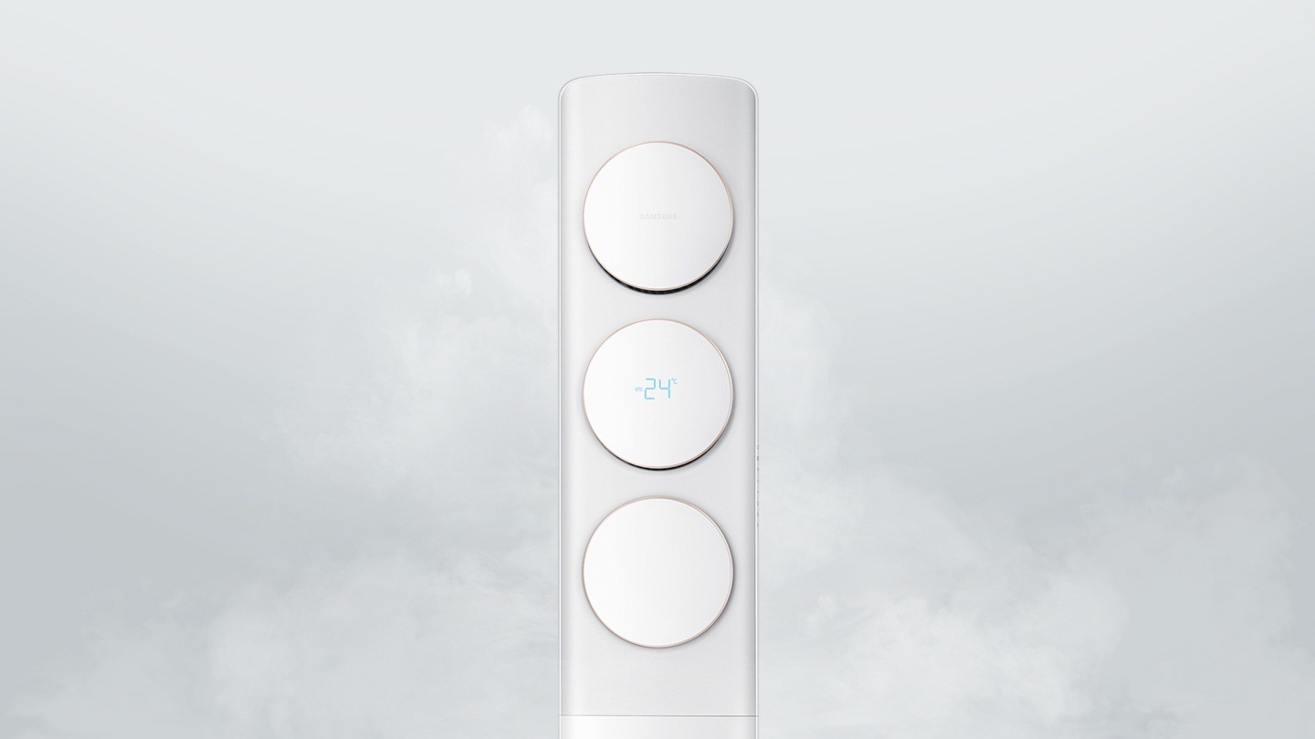 바람이 나오는 무풍에어컨 이미지가 보여지고 있습니다.