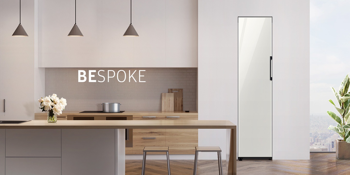 BESPOKE 글램 화이트 인테리어 이미지 입니다.