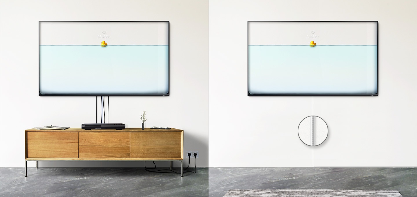 일반 케이블과 매직케이블을 비교하여 보여주고 있습니다.