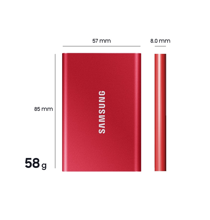 제품 가로 세로 두께, 무게가 노출되고 있습니다.