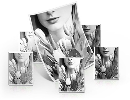 원본 이미지를 6가지 색상 조절한 이미지들이 있습니다.