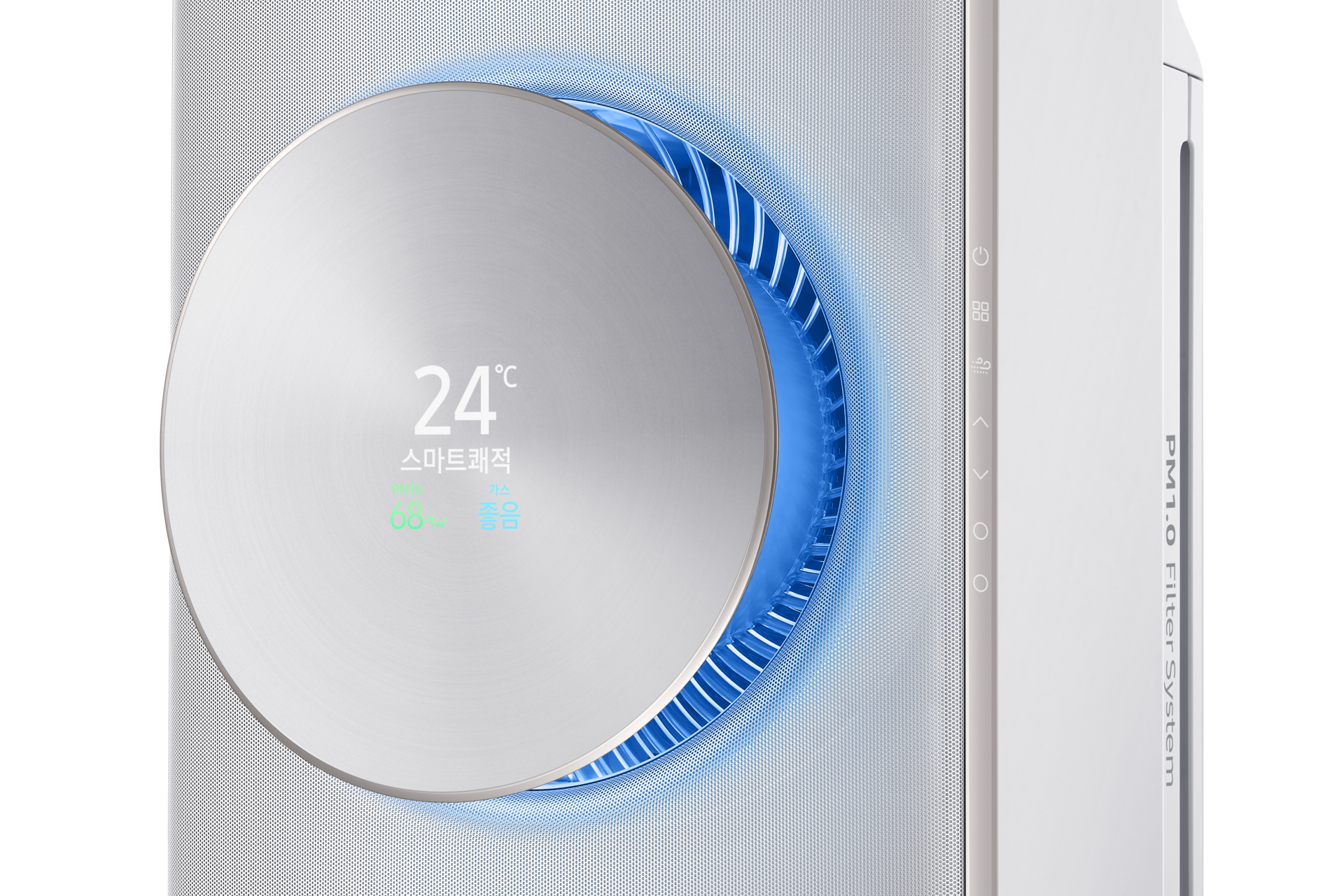 화이트 정면 바람문 확대