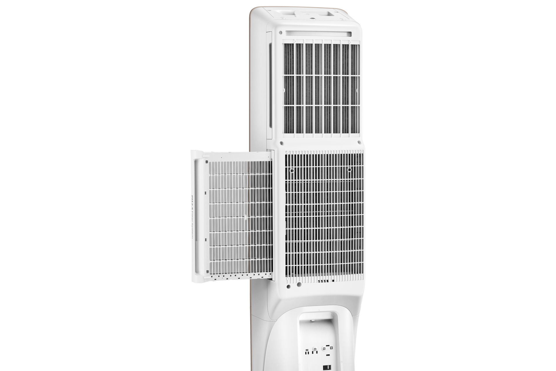 에어컨 뒷면 필터 모습