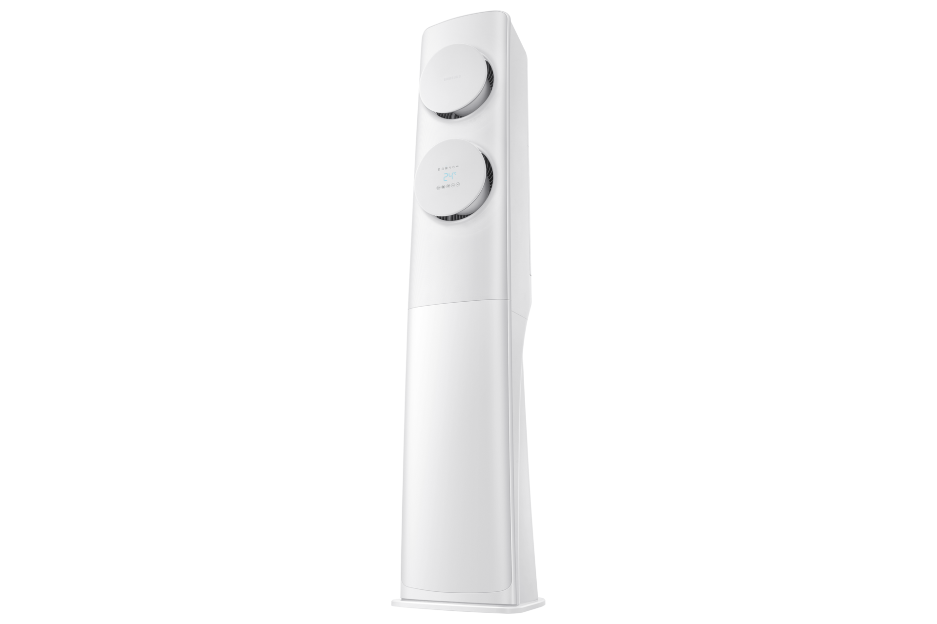 화이트 정면 왼쪽 45도 아래 10도 전원 켜짐