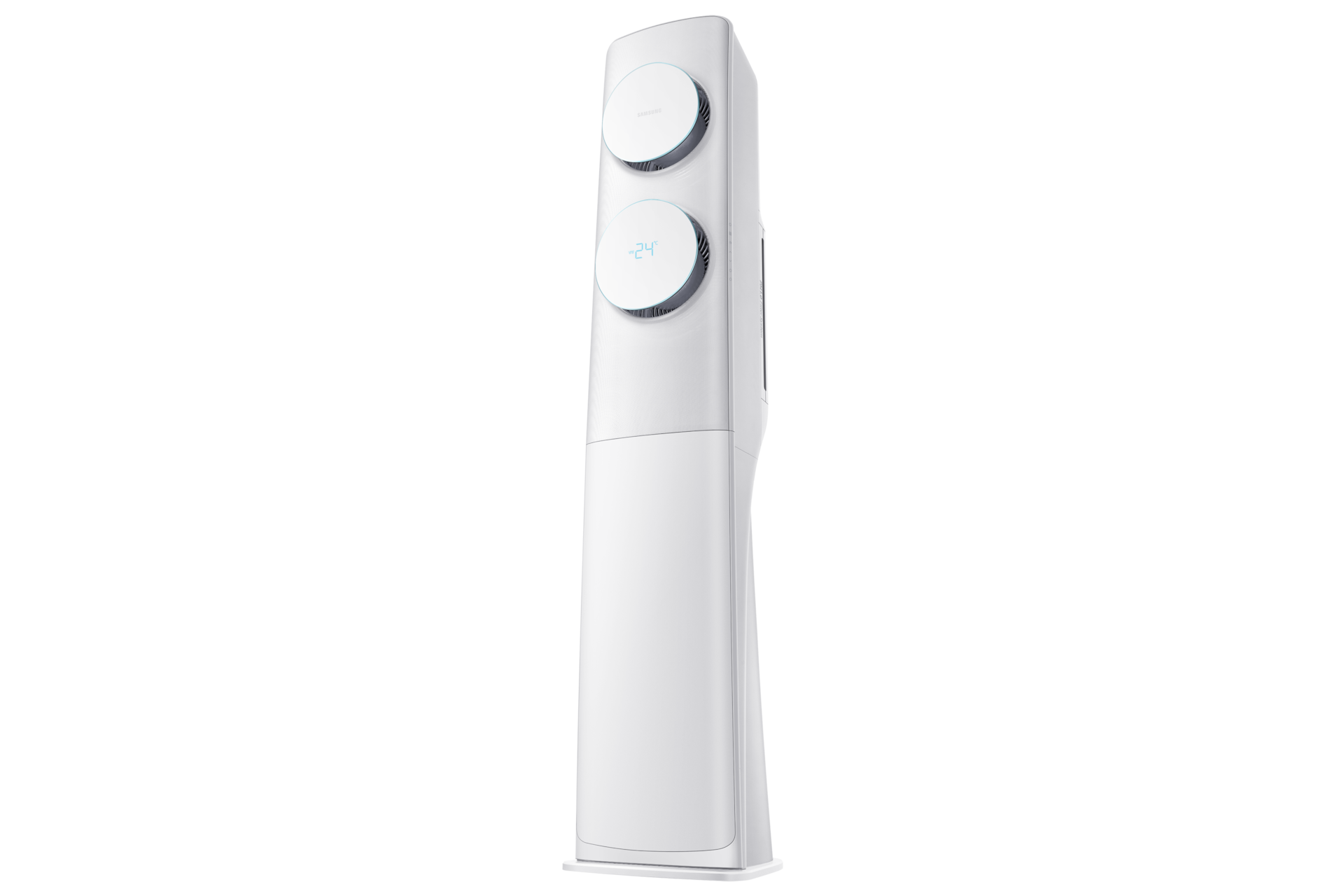 화이트 정면 왼쪽 45도 아래 10도 전원 켜짐