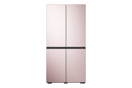 BESPOKE 냉장고 4도어 프리스탠딩 868 L 
Glam Pink